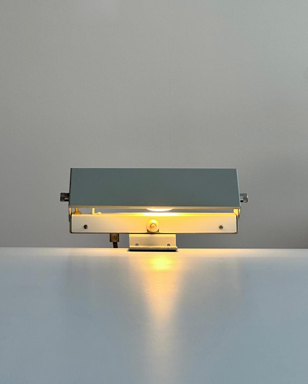 DDR VEB Leuchtenbau Clamp Lamp
