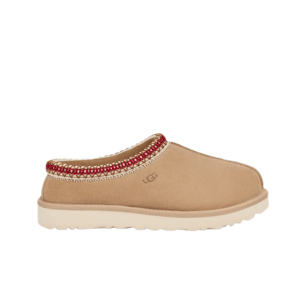 (W) UGG Tasman Slipper Sand Dark Cherry