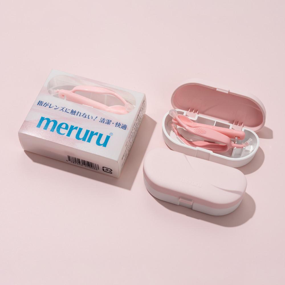 메루루 소프트 원데이 렌즈 케이스 보관함 끼는도구 빼는도구 세척통 흡착봉 뽁뽁이 도구 집게