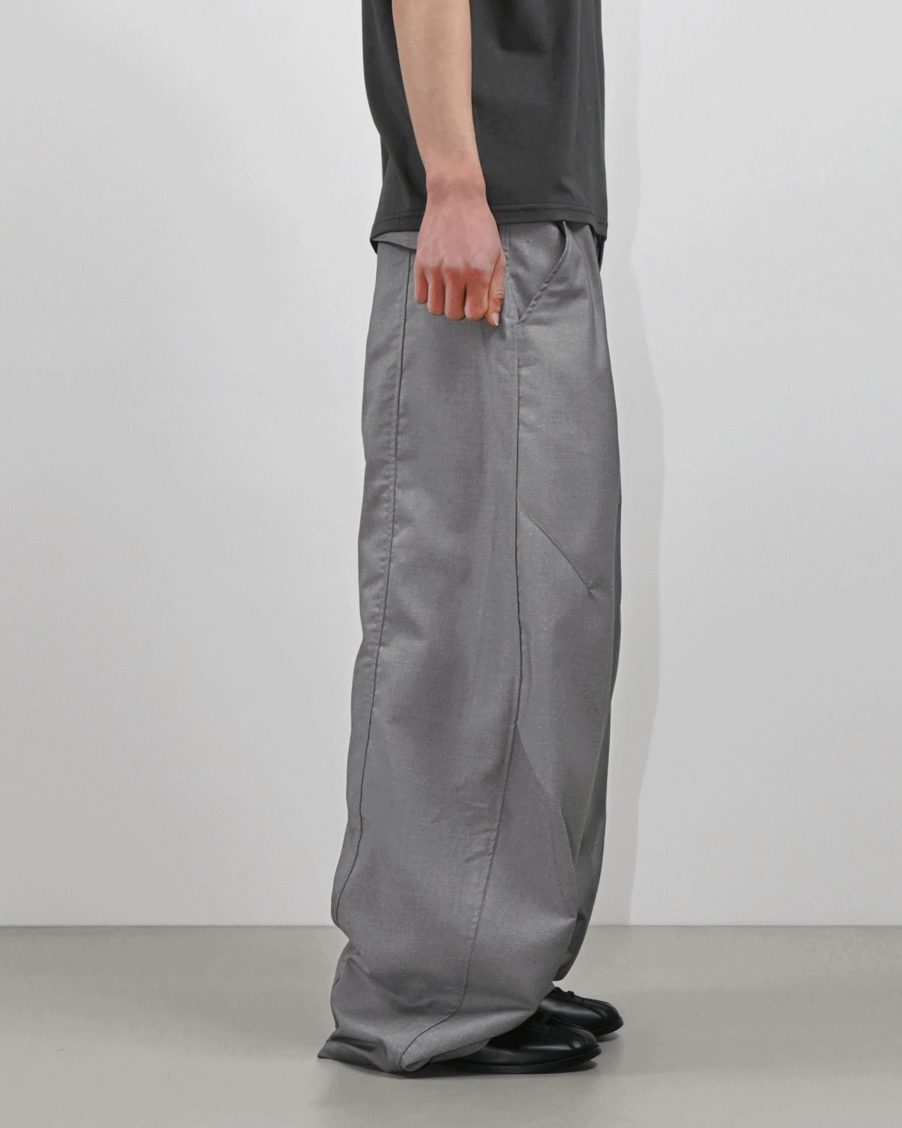chemie one tuck balloon slacks