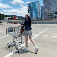 시크블랙 여성용 레브너 그물 매쉬 니트 NT3022K16