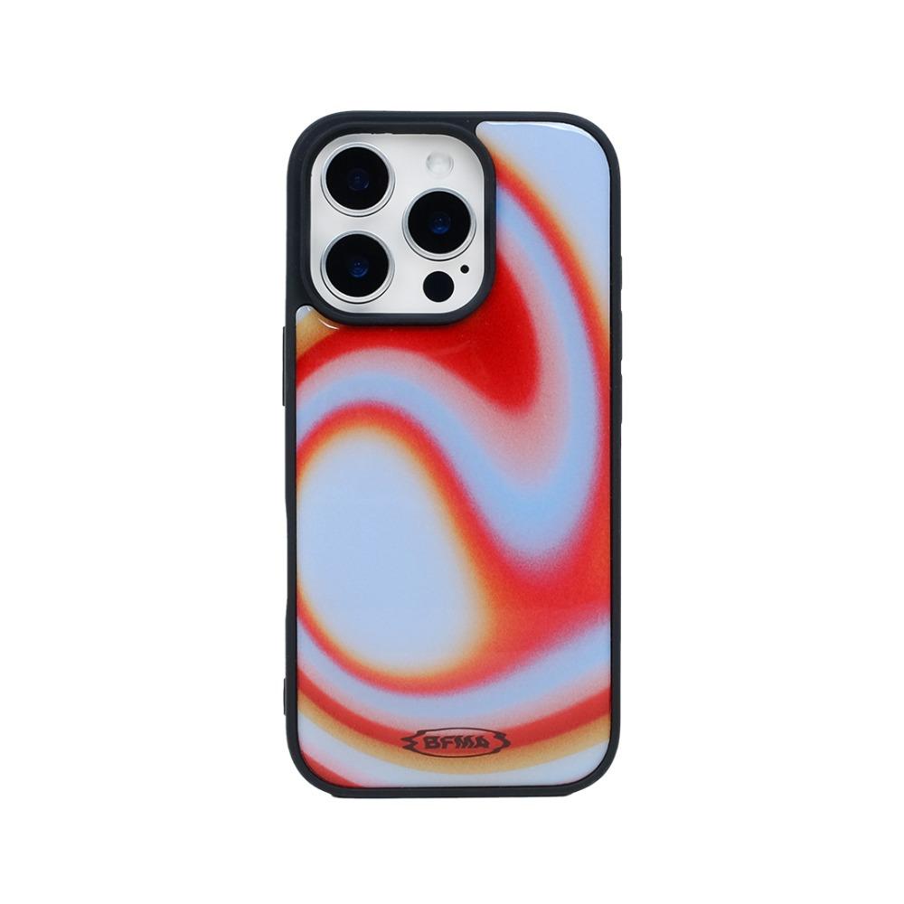 마블그레인 선셋 에폭시 범퍼 폰케이스