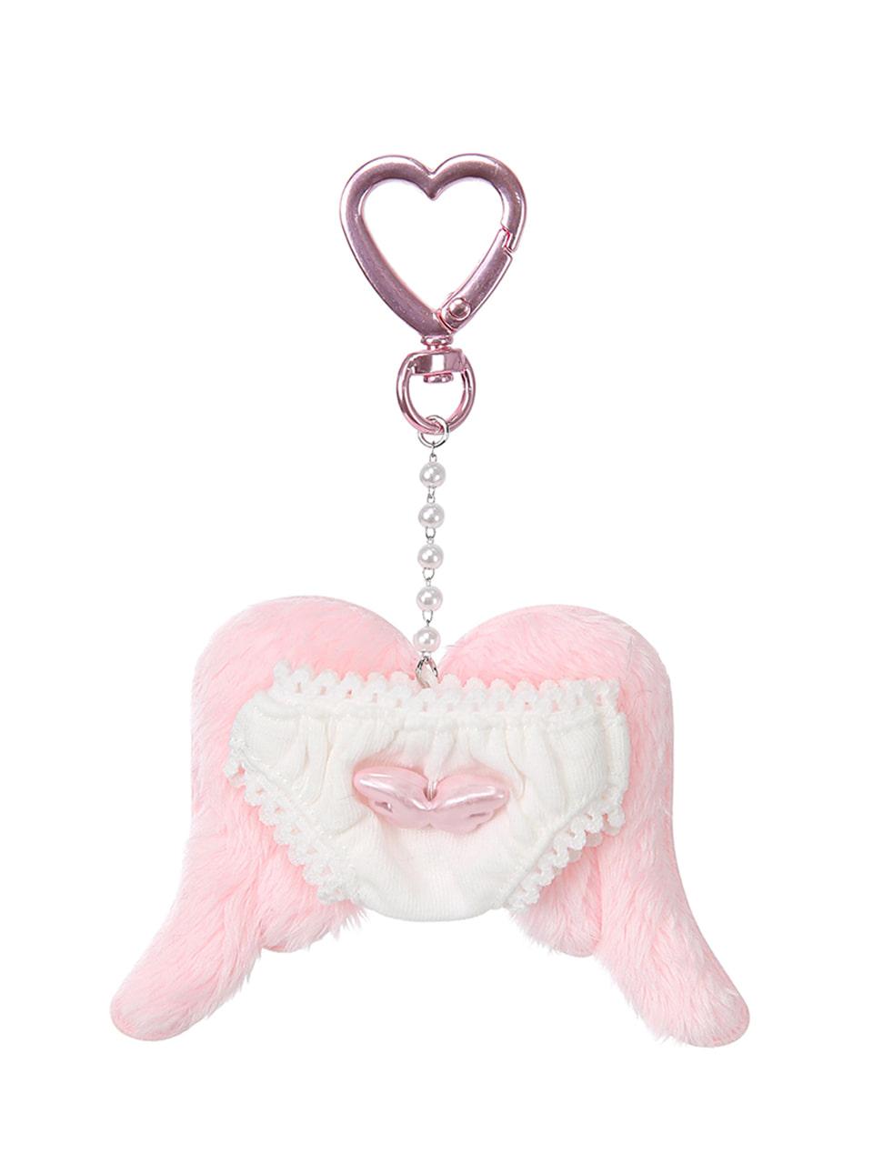 ★11/24 예약배송★ Panty Angel Keyring - PINK