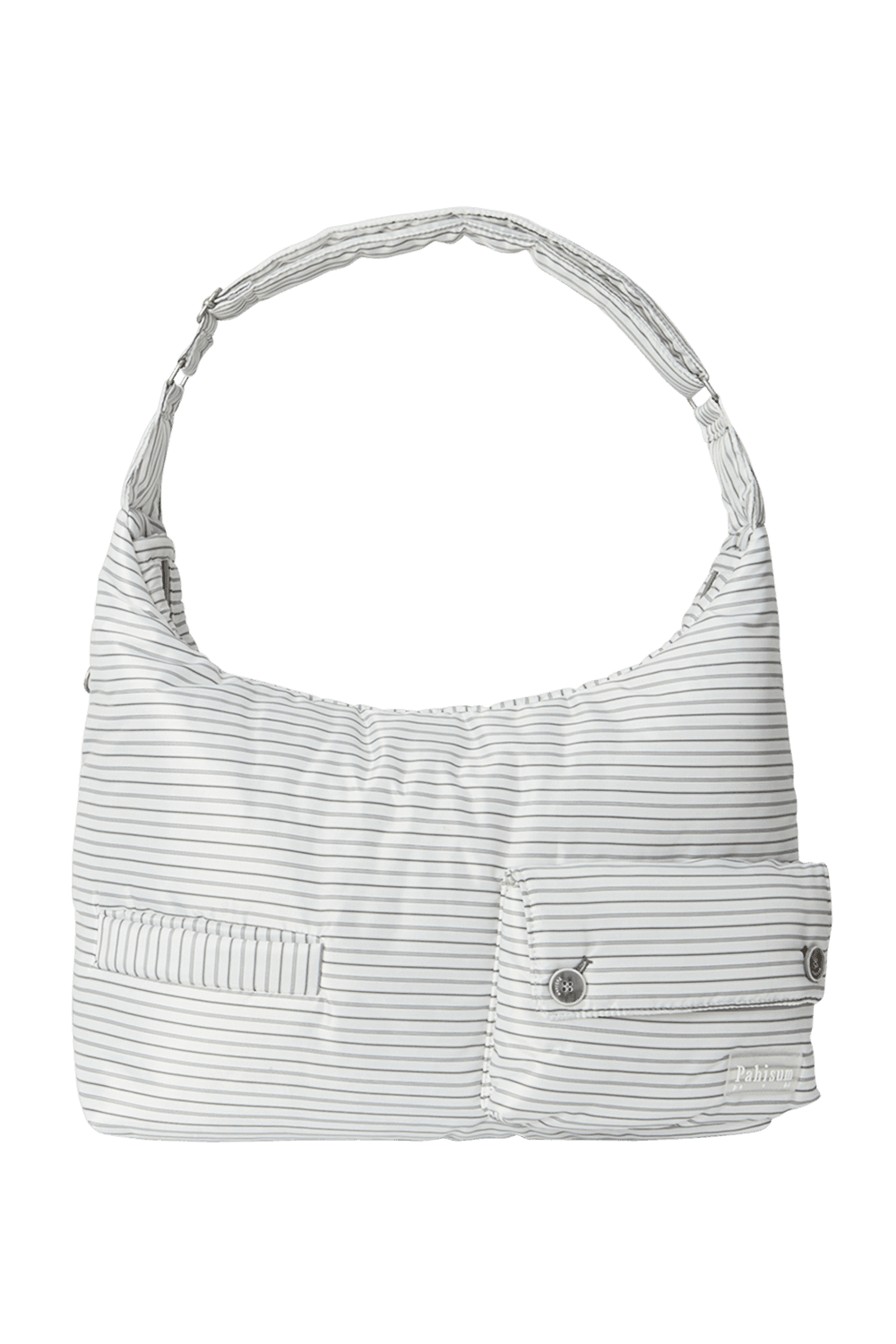 [10/31] STRIPE POCKET CROSS BAG_WHITE