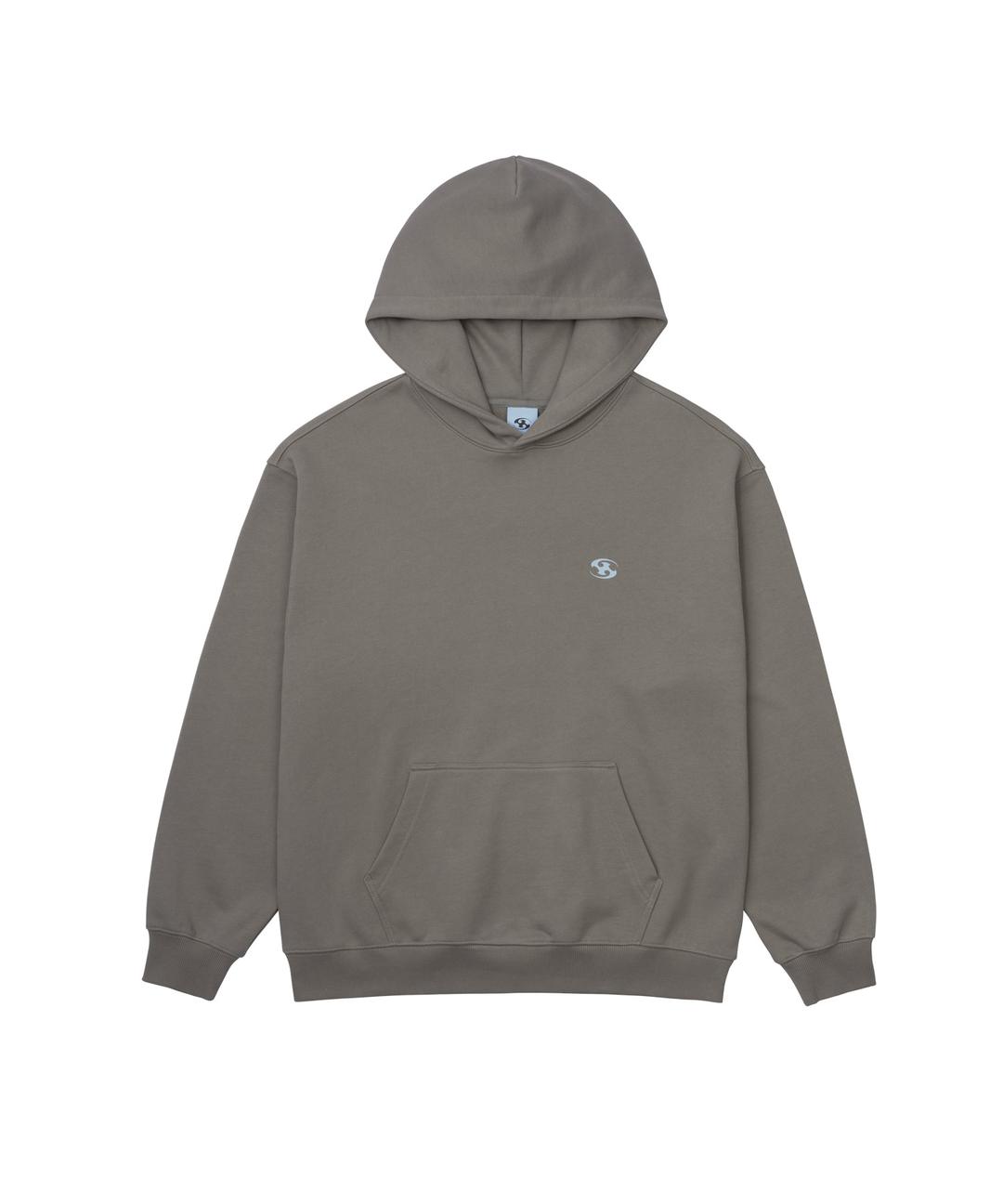 LOGO HOODIE [ASH BROWN]_24SS