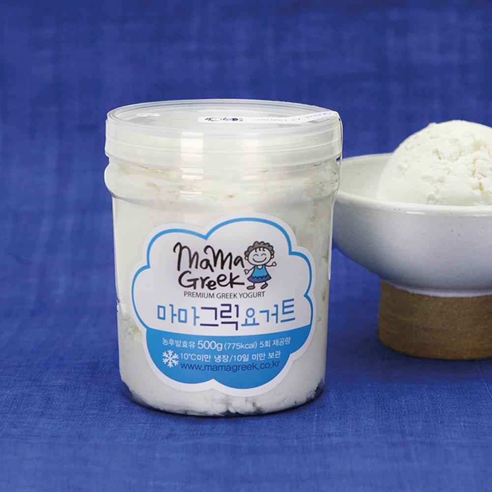 마마그릭 그릭요거트 500g x 1개 꾸덕꾸덕 리얼 농축