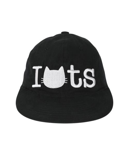 주영X탄산 고양이 볼캡 블랙