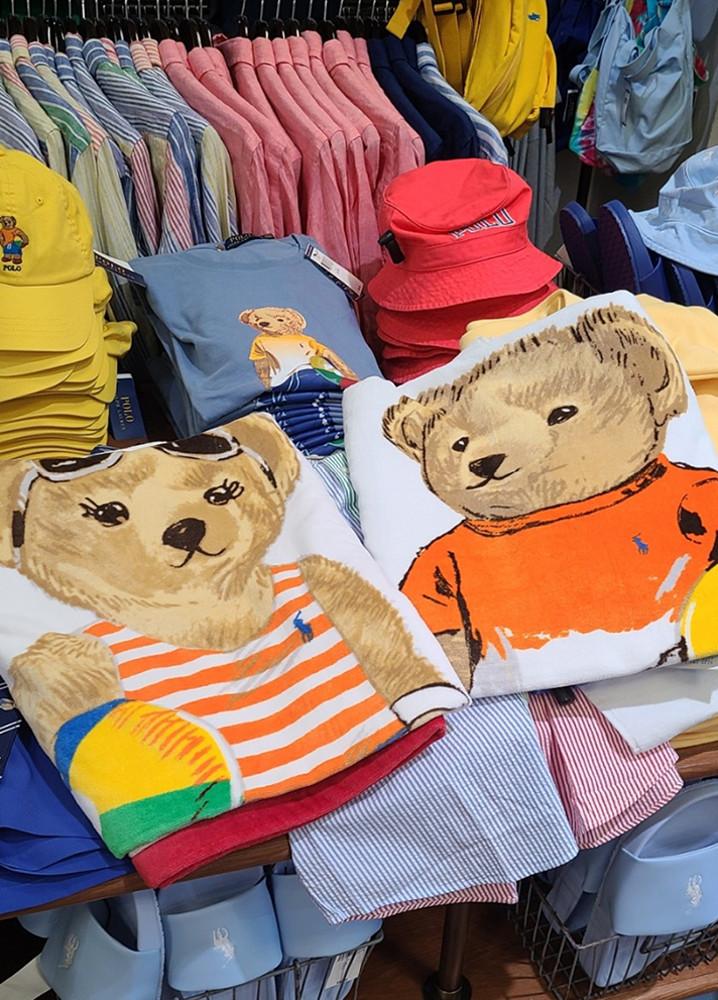 폴로 랄프로렌 폴로베어 비치타월 2컬러