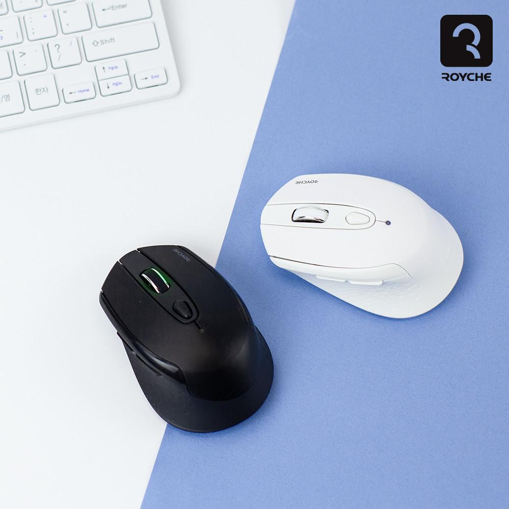 [로이체] 블루투스 겸용 무소음 무선 옵티컬 마우스 RX-560 DUAL  [게이밍/무소음/멀티페어링/무선]