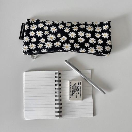 자가드 블랙 필통