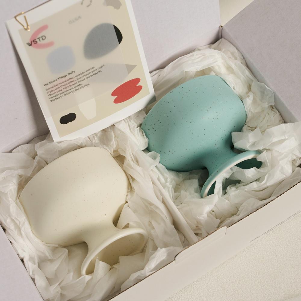 [선물포장][테라조] 디저트 볼_ 2P SET ( 3 colors)