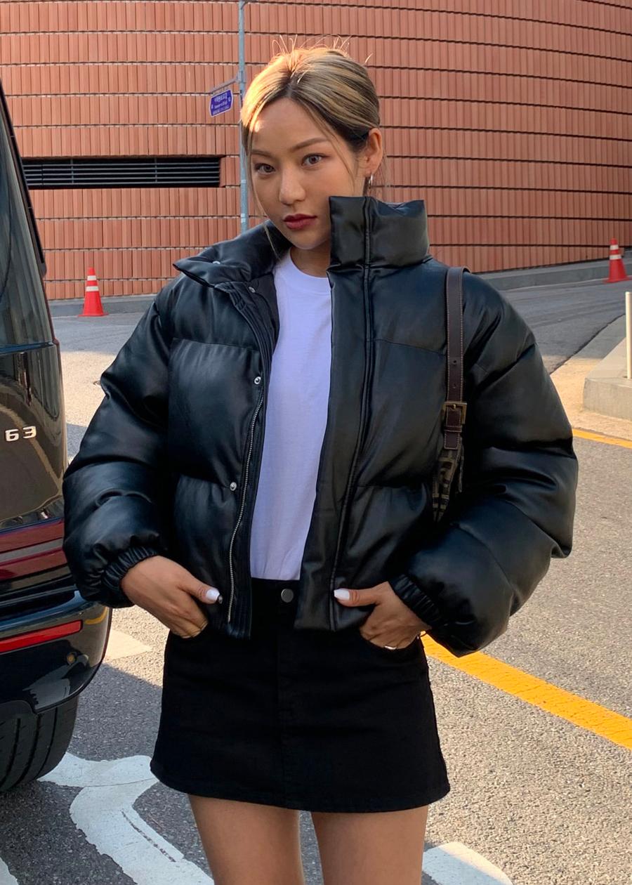 [7천장판매] [MADE] 마론디 레더 패딩