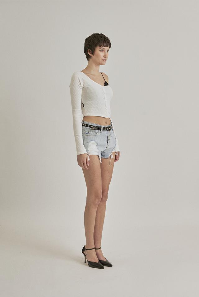 뉴얼린 Meow Draping shrring Boat neck Top - 위시버킷