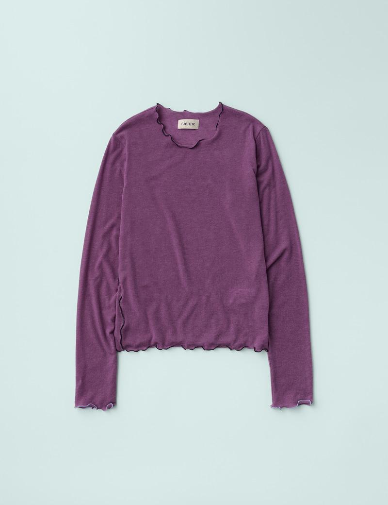 Relaxed Tencel Top (Purple)