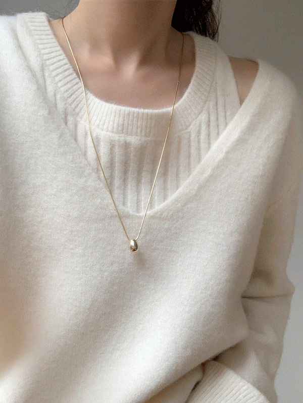 이퓨 [단독] [당일발송] 템포 브이넥 니트 나시 투피스 세트 - 2color