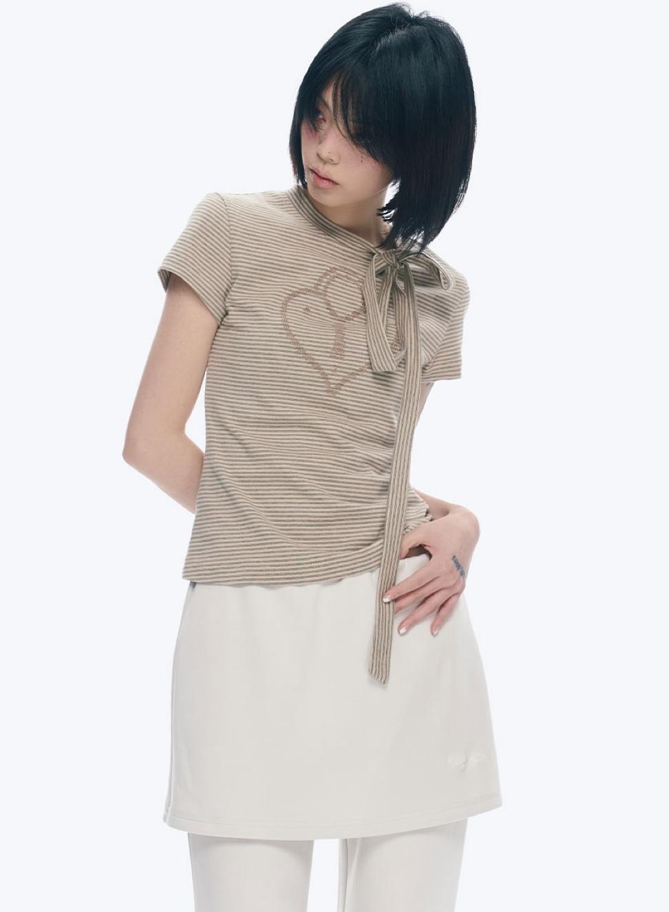 NECY STUDIO Aski Art Love Rock Short Sleeve