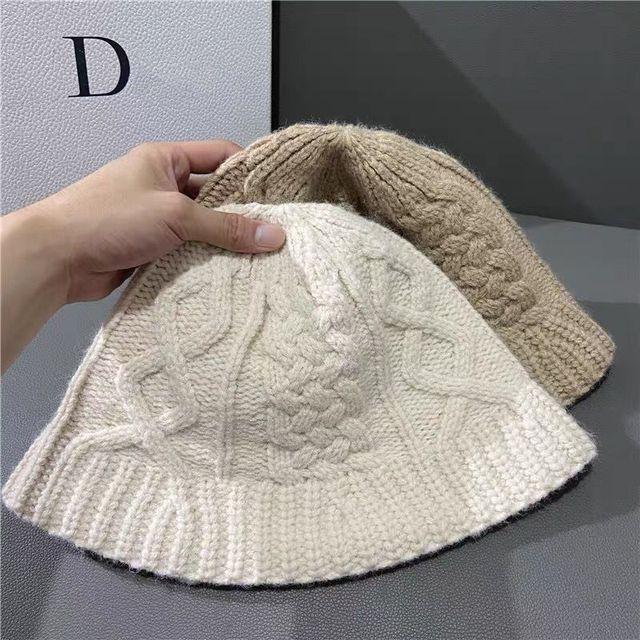 [당일출고/3일간 미친세일] 벙거지모자 트위스트 니트 버킷햇