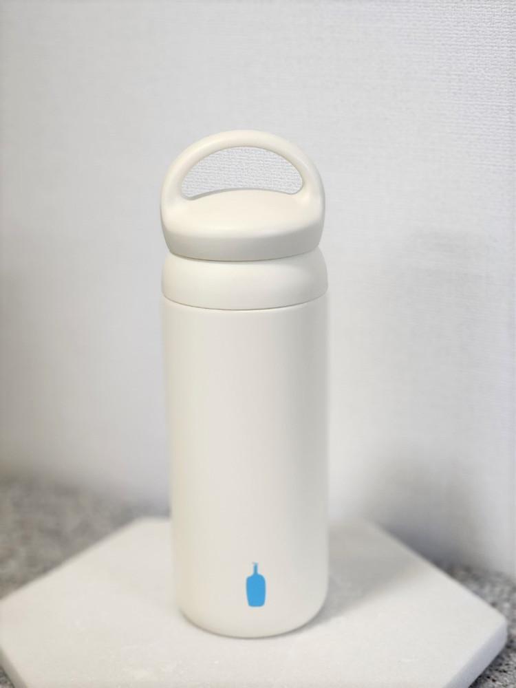 블루보틀 데이오프 텀블러 500ml 성수동 킨토텀블러 손잡이 헬스장 등산용 텀블러