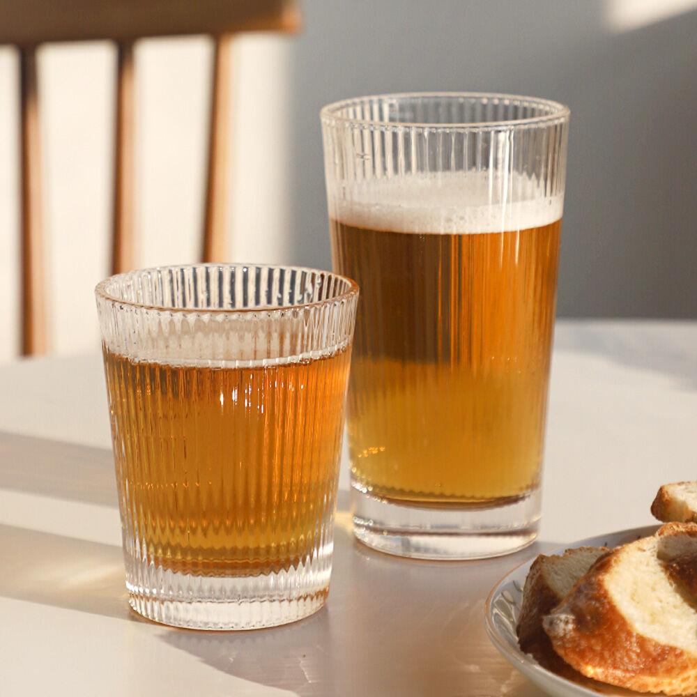 타티즈 유리컵, 맥주잔 2size