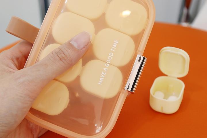 데일리 휴대용약통 케이스 알약 보관함 일주일 요일별 비타민 영양제 8칸