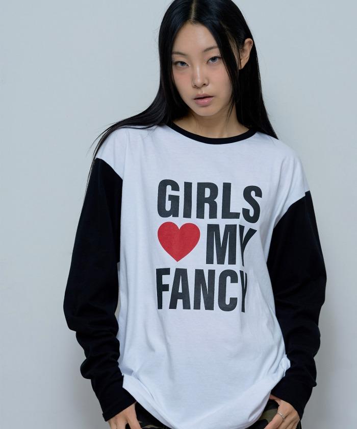 [2 SIZE 9/12일 예약배송]GIRLS MY FANCY LONG SLEEVE (BLACK)_F24ZB068