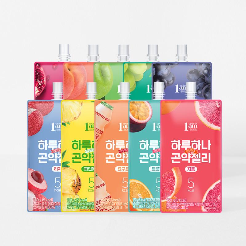 하루하나 곤약젤리 10종