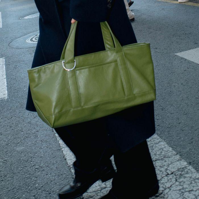 BOAT bag - Dark Olive (Leather ver.)