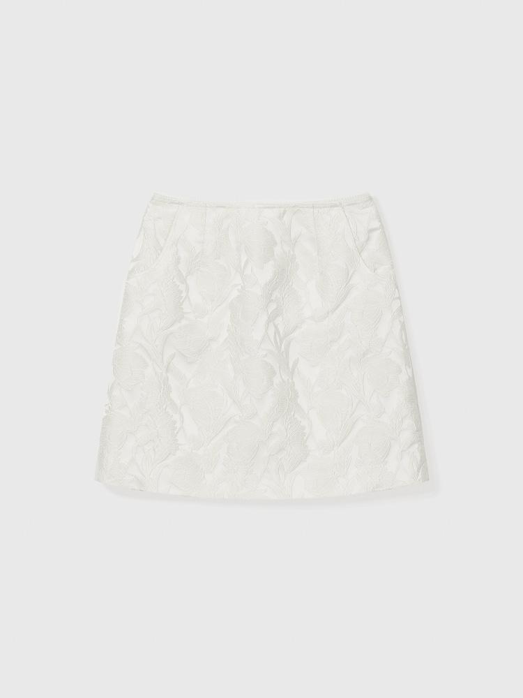 JACQUE SKIRT - IVORY
