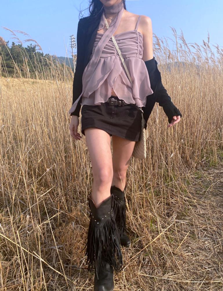 ( 555 made ) tulip sleeveless