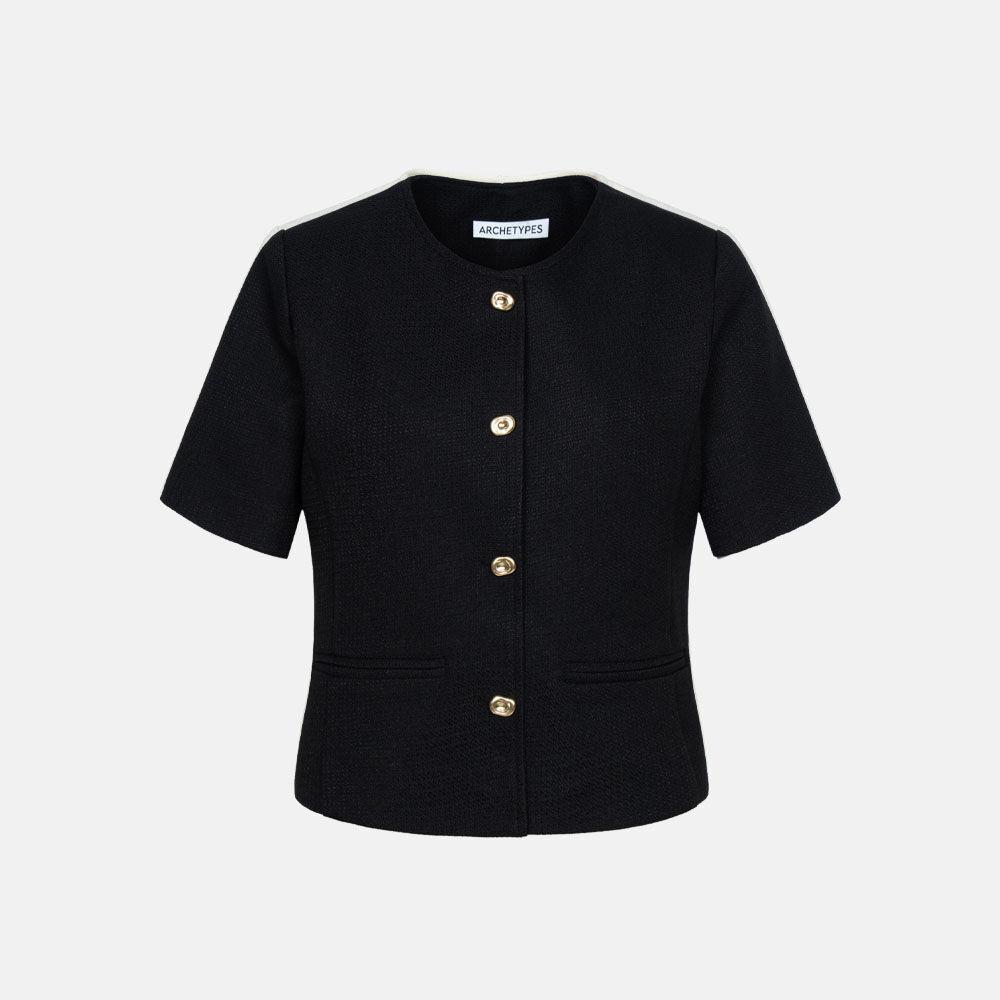 (순차배송)SPRING  스텔라트위드자켓 3size