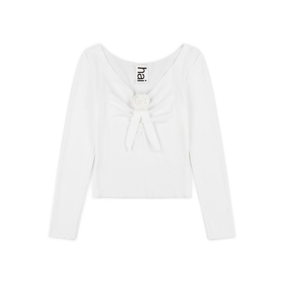 Gretchen Tee in White