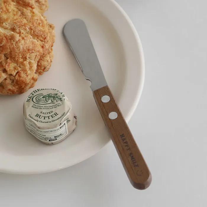[소로이샵] 우드 핸들 잼&버터 나이프
