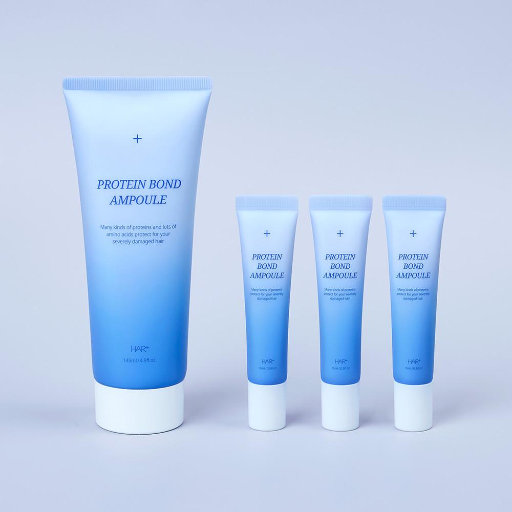 헤어플러스 손상모케어 NEW 단백질 본드 앰플에센스 145ml+15ml 3개