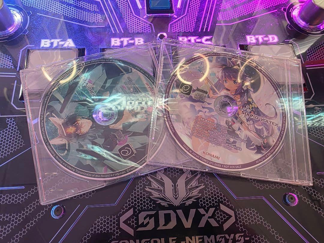SOUND VOLTEX CD 暁光の翼篇 / 宵闇の翼篇【2枚セット】