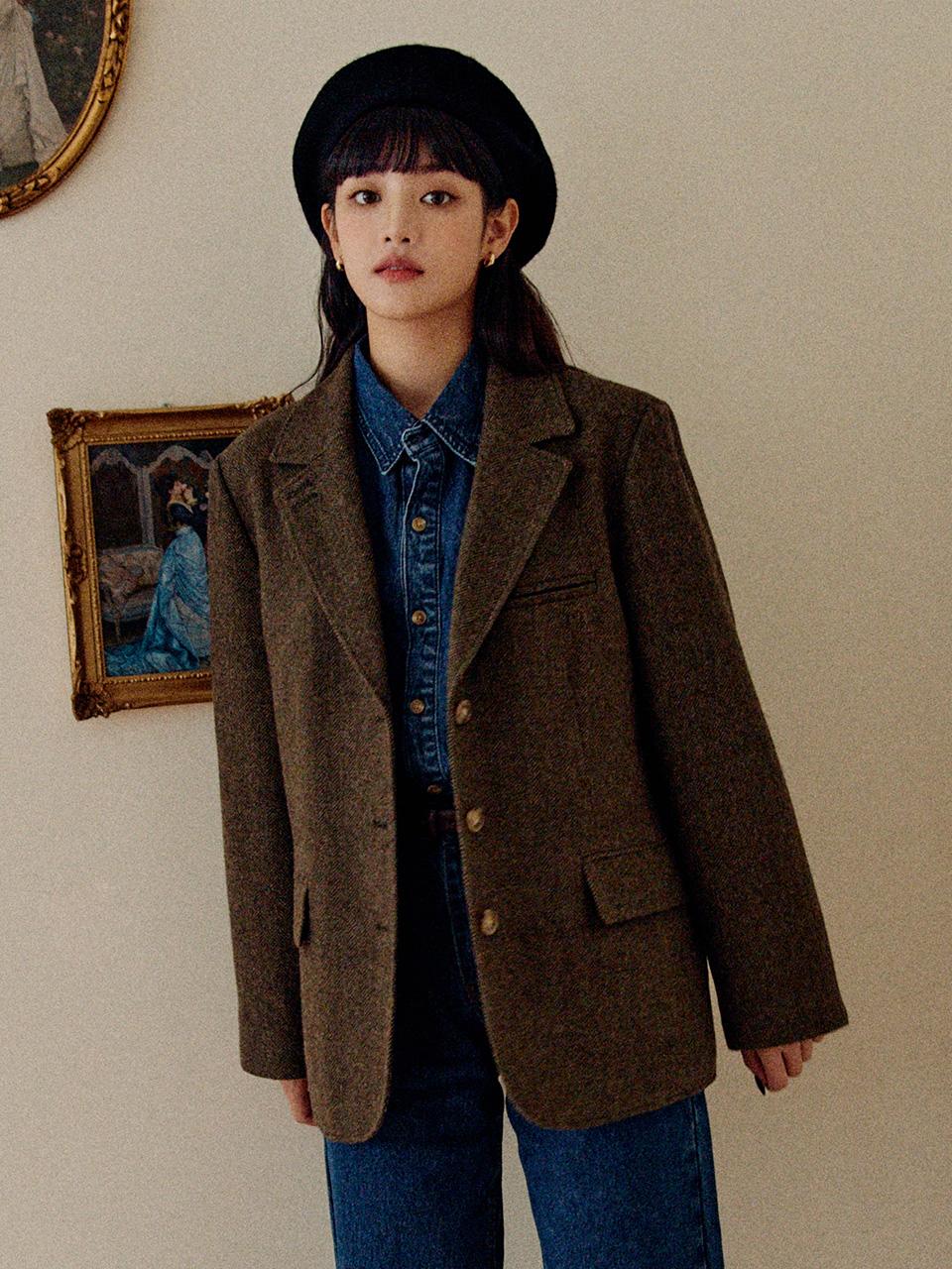 ROLA SINGLE JACKET KHAKI