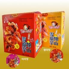 [비그린몰] 중국간식 설곤약 향라맛 마라맛 18g x 20개입 1박스 (PHONEWASH증정)