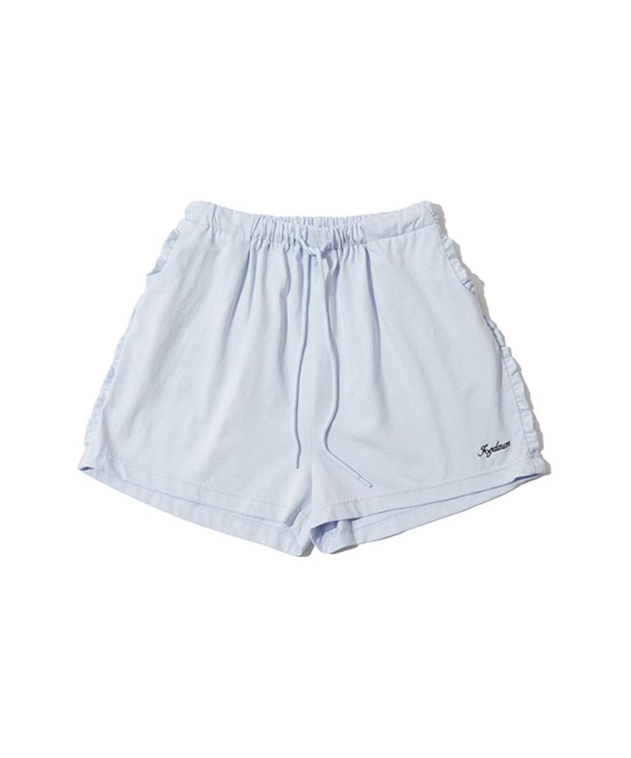 Breeze Frill Sweat Shorts (blue)