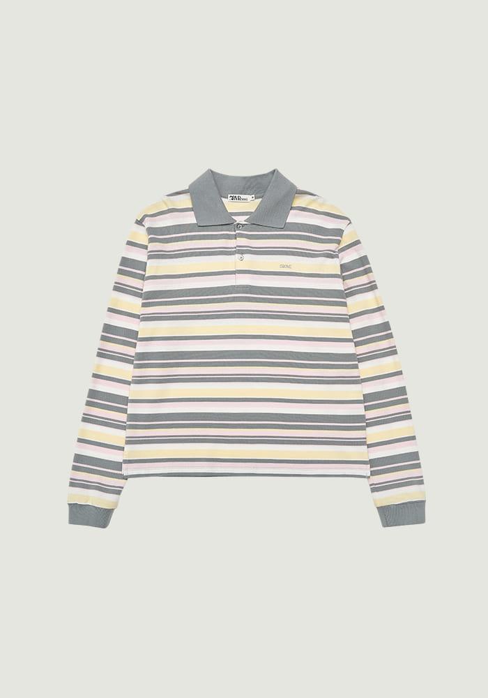 GRAIN STRIPE PIQUE SHIRT