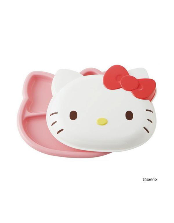 산리오 헬로키티 얼굴 식판