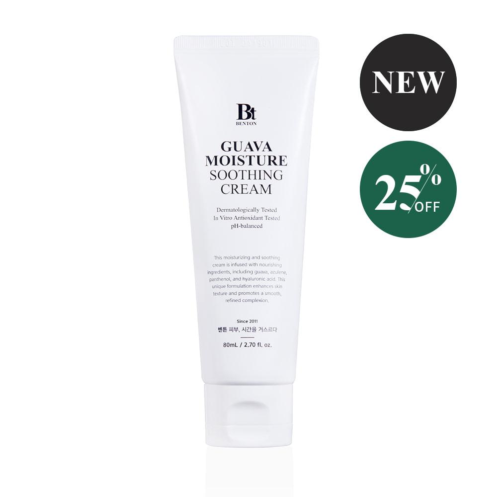 벤튼 구아바 수분 진정 크림 80mL