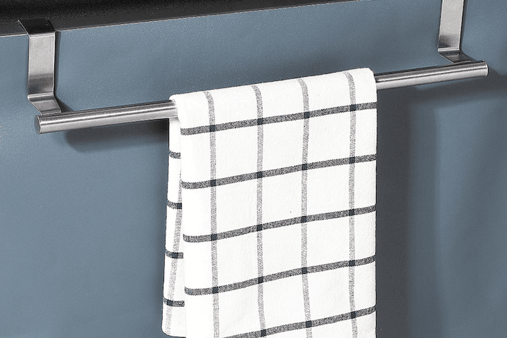 주방 행주걸이 스텐 싱크대 하부장 수건 거치대 행주건조대