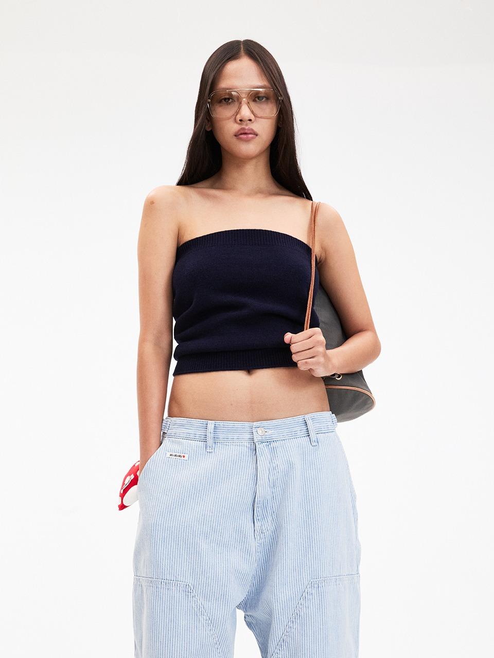 Soft Knit Top_Navy