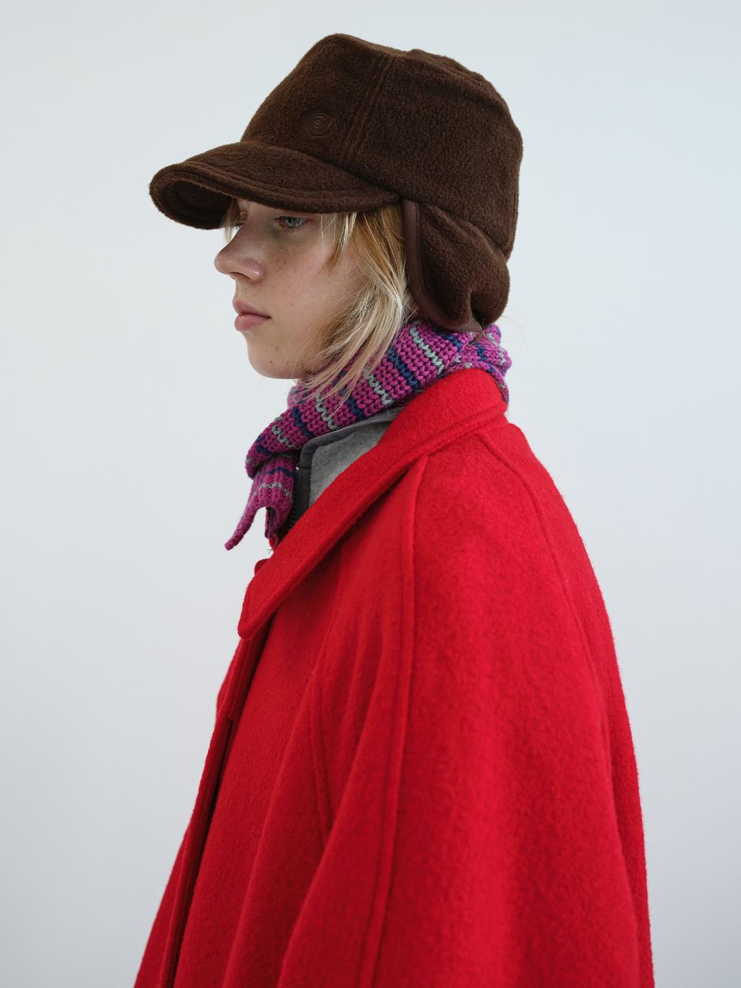 플리스 트루퍼 햇 (Brown)