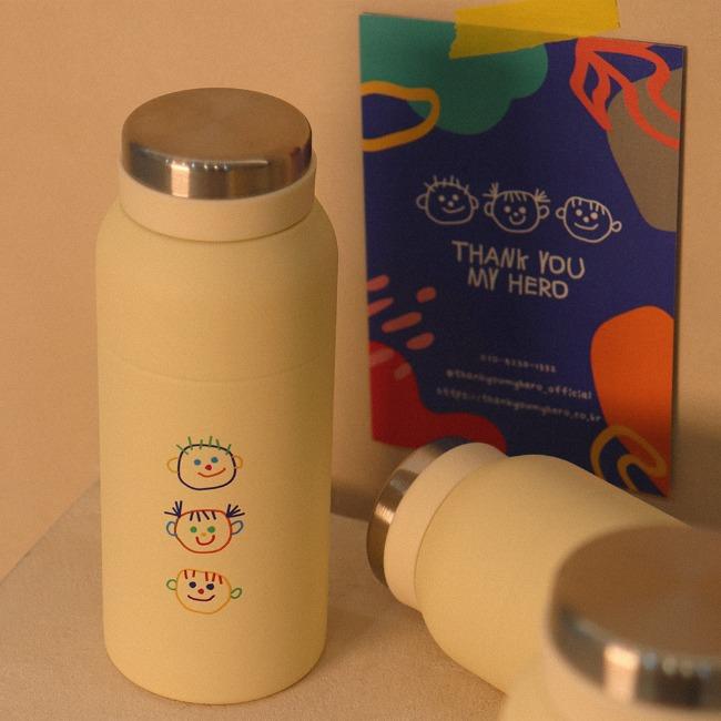 땡큐마이히어로 소아암 후원 텀블러 350ml