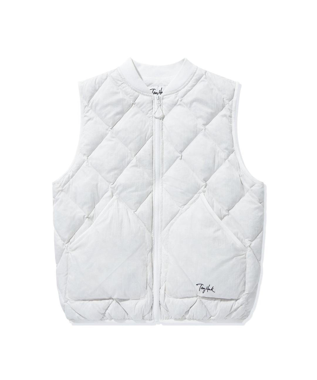 토리파인스 퀼팅 베스트 아이보리