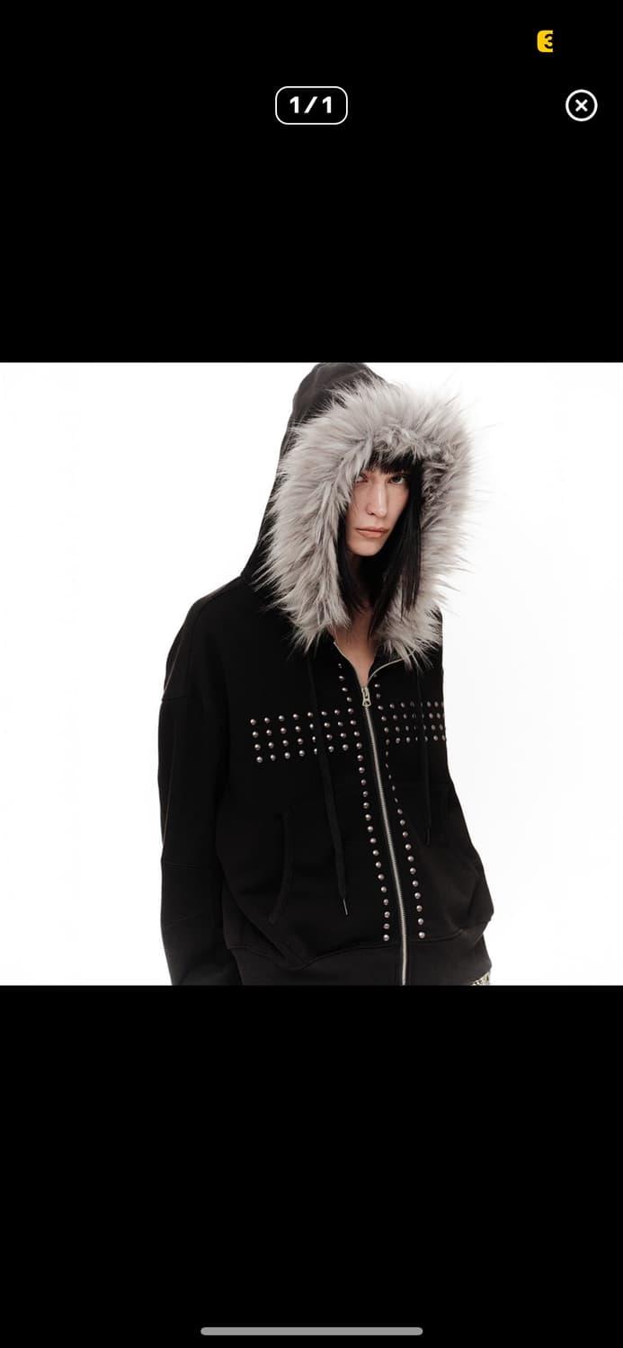 2000아카이브 퍼 후드집업 | 후루츠패밀리