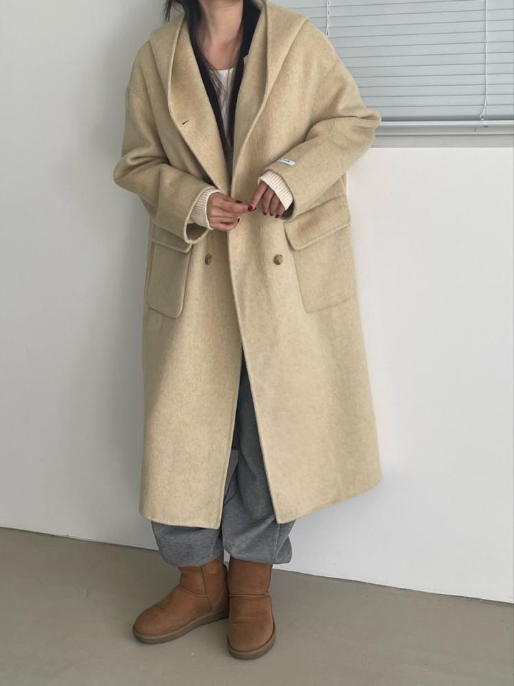 핸드메이드 후드 코트 (2color) / Birkin