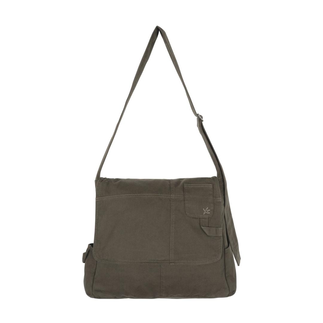 TCM washed vintage pocket cross bag (brown) (10/31 예약배송)