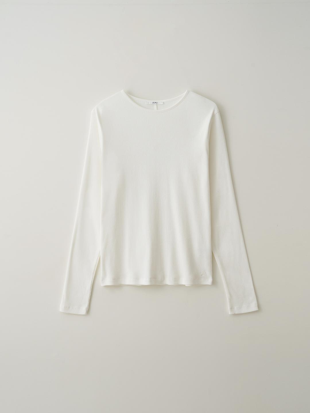 [23rd] L'eau classic tee_ivory
