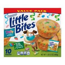 엔트만즈 리틀 바이츠 파티케이크 미니 머핀스 10파우치 ㅡ 166954